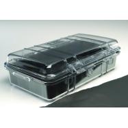 Peli™ 1060 microcase black liner clear PEL101060ZCL