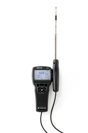 TA-440 Hittedraadanemometer met %rv en datalogging