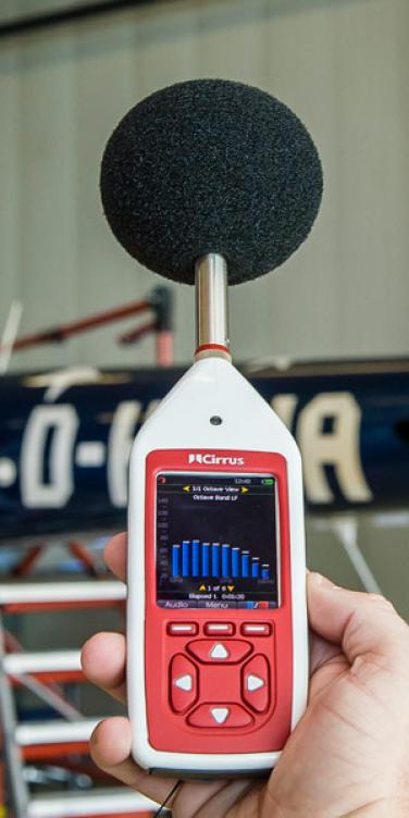 Integrating Sound Level Meter datalog/1:1 octave band/NR-NC