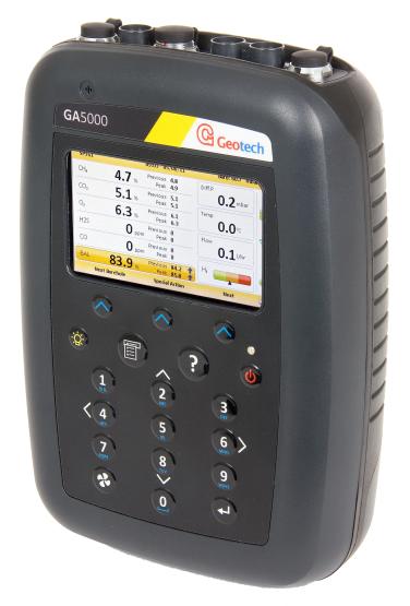 GA5000 Landfill Moniteur %CH4/CO2 et O2