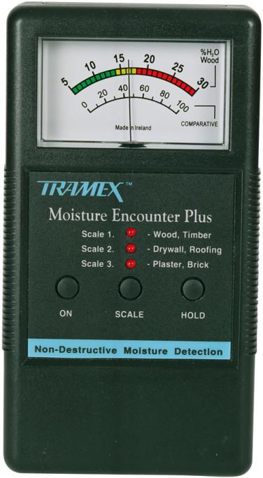 Moisture encounter plus, non destructive moisture detector