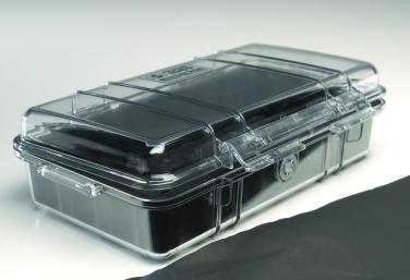 Peli™ 1060 microcase black liner clear