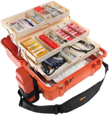 Peli™ 1460 EMS valise orange avec EMS